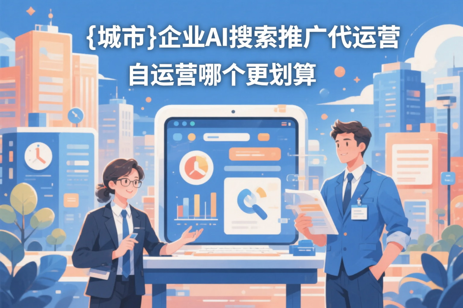 江门企业AI搜索推广代运营和自运营哪个更划算