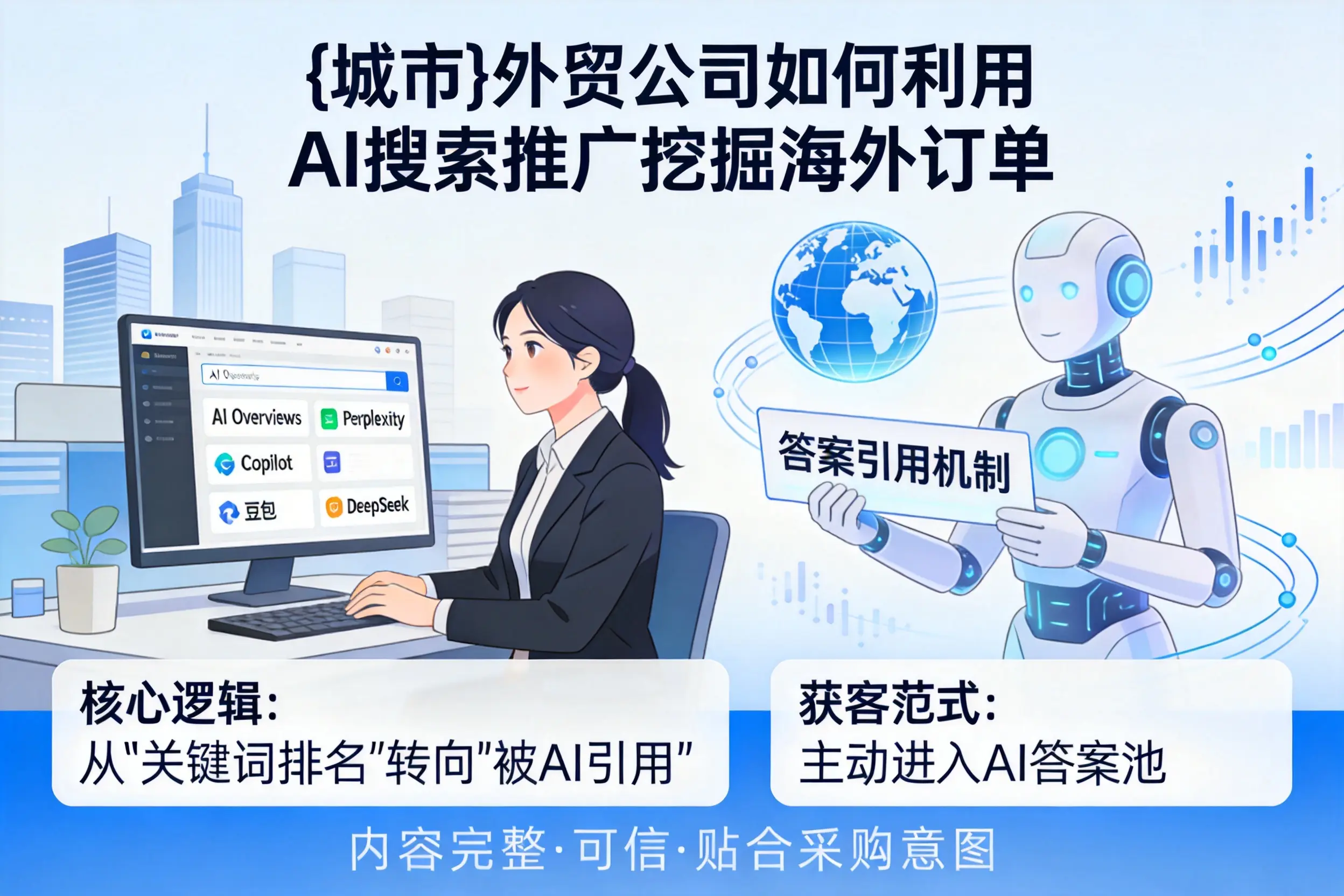 江门外贸公司如何利用AI搜索推广挖掘海外订单